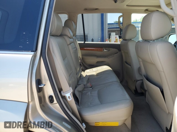 2005 Lexus GX with VIN JTJBT20X350085414, listed as a Copart auction lot 53672345 with 117,146 mi miles and Salvage Title. Bid and sale history available at carsss.com. Image 11.