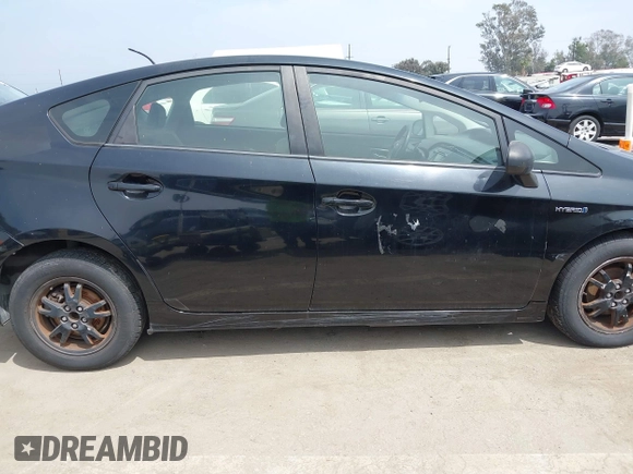 2013 Toyota Prius One with VIN JTDKN3DU8D1691254, listed as a IAAI auction lot 42047639 with 208,680 mi miles. Bid and sale history available at carsss.com. Image 13.