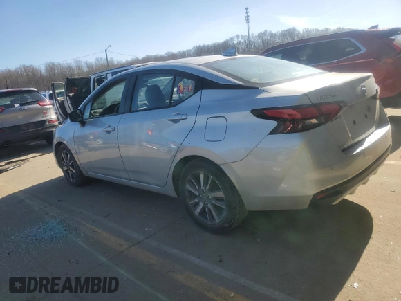 2021 Nissan Versa SV with VIN 3N1CN8EVXML852045, listed as a Copart auction lot 47034745 with 88,304 mi miles and Salvage title. Bid and sale history available at DreamBid. Image 2.