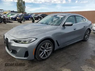 2024 BMW 4 Series 430i with VIN WBA63AV02RFS57460, listed as a Copart auction lot 86781344 with 24,286 mi miles and Clean Title. Bid and sale history available at carsss.com. Image 1.