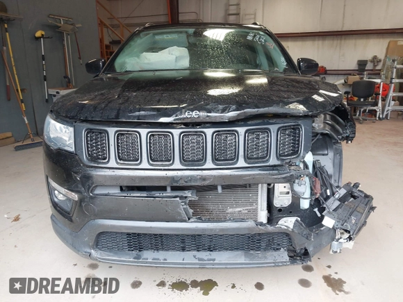 2021 Jeep Compass Latitude z VIN 3C4NJDBB9MT552064, wystawiony jako IAAI lot #42345320 z przebiegiem 57 080 mil mil oraz . Historia ofert i sprzedaży dostępna na DreamBid. Obrazek 6.