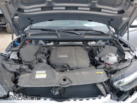 2022 Audi Q5 S line Premium Plus with VIN WA1EAAFY2N2081546, listed as a IAAI auction lot 42255043 with 33,371 mi miles and . Bid and sale history available at DreamBid. Image 10.