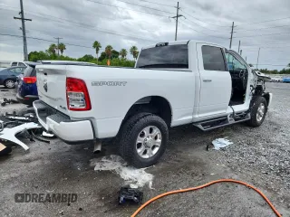 2019 Ram 2500 Big Horn with VIN 3C6UR5DJ0KG697358, listed as a Copart auction lot 62675875 with 98,653 mi miles and Salvage title. Bid and sale history available at DreamBid. Image 3.