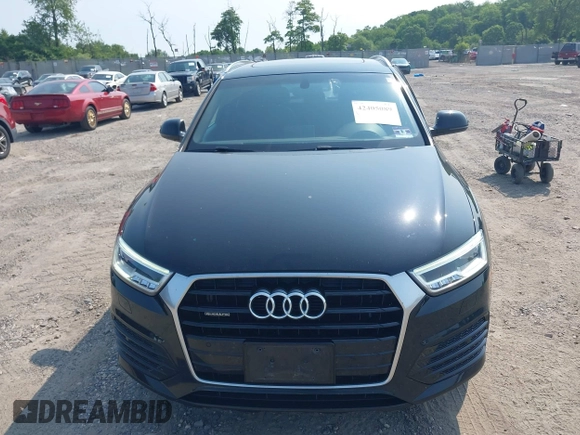 2017 Audi Q3 Prestige z VIN WA1GCCFS0HR015809, wystawiony jako IAAI lot #42405089 z przebiegiem 111 565 mil mil oraz . Historia ofert i sprzedaży dostępna na DreamBid. Obrazek 13.