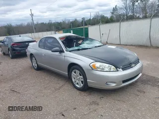2006 Chevrolet Monte Carlo LT 3.9L with VIN 2G1WK151069274950, listed as a IAAI auction lot 41708114 with 291,030 mi miles. Bid and sale history available at carsss.com. Image 1.