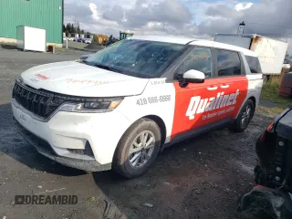2024 Kia Carnival LX with VIN KNDNB5H32R6371246, listed as a Copart auction lot 74049434 with 28,309 mi miles and Salvage Title. Bid and sale history available at carsss.com. Image 1.