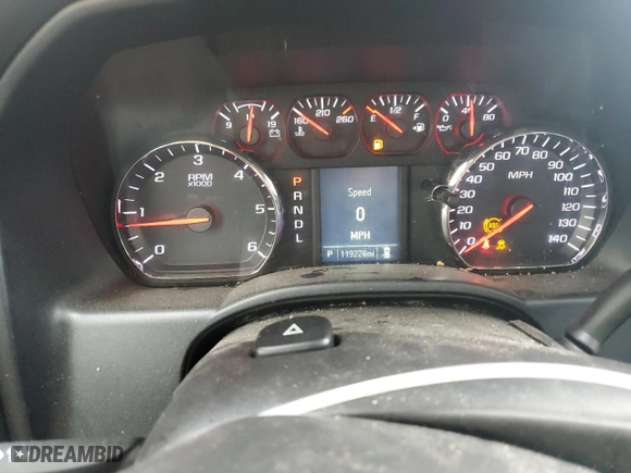 2018 Chevrolet Silverado 1500 Custom with VIN 3GCUKPECXJG332841, listed as a Copart auction lot 54624135 with 119,228 mi miles and Clean Title. Bid and sale history available at carsss.com. Image 9.