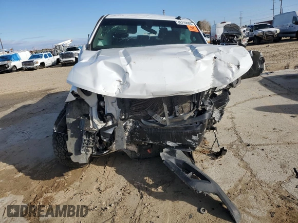 2021 Chevrolet Silverado 1500 Custom Trail Boss with VIN 1GCPYCEF2MZ280981, listed as a Copart auction lot 49270005 with Not Provided miles and Salvage Title. Bid and sale history available at DreamBid. Image 5.
