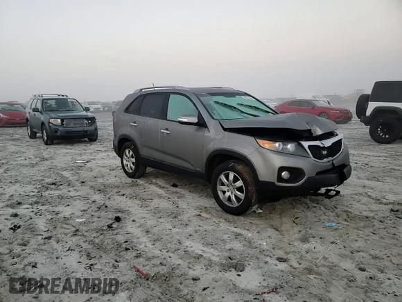2012 Kia Sorento LX with VIN 5XYKTCA69CG256544, listed as a Copart auction lot 85510044 with 167,395 mi miles and Salvage Title. Bid and sale history available at DreamBid. Image 12.