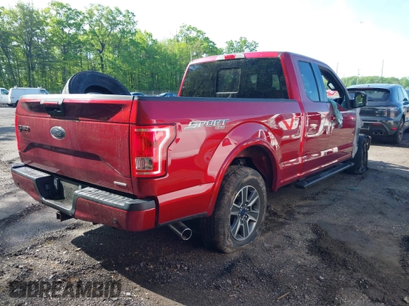 2016 Ford F-150 XLT with VIN 1FTFX1EF6GFC37723, listed as a IAAI auction lot 42115030 with Not provided miles and . Bid and sale history available at DreamBid. Image 4.