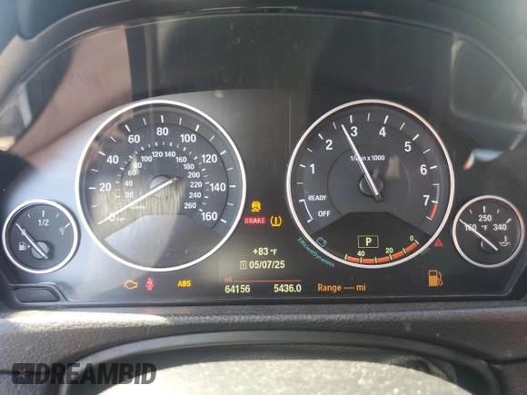 2015 BMW 3 Series 328i с VIN WBA3A5G51FNS86961, выставлен на аукционе Copart как лот 56124965 с пробегом 64 156 миль миль и Списание • Salvage title. История ставок и продаж доступна на DreamBid. Изображение 9.