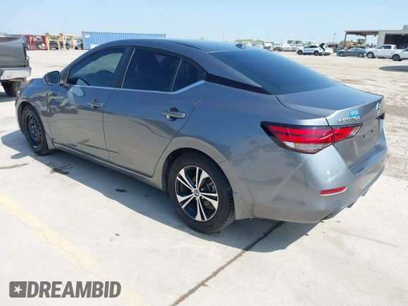 2022 Nissan Sentra SV with VIN 3N1AB8CV5NY210243, listed as a IAAI auction lot 41808972 with 63,612 mi miles and . Bid and sale history available at DreamBid. Image 3.