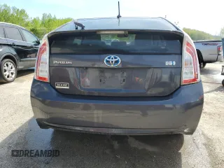 2013 Toyota Prius One with VIN JTDKN3DU4D1619824, listed as a Copart auction lot 53987045 with 147,628 mi miles and Salvage Title. Bid and sale history available at DreamBid. Image 6.