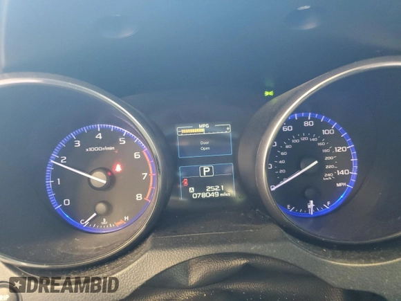 2018 Subaru Legacy Premium z VIN 4S3BNAC61J3004400, wystawiony jako Copart lot #62475435 z przebiegiem 78 049 mil mil oraz Nie do naprawy • Non repairable. Historia ofert i sprzedaży dostępna na DreamBid. Obrazek 9.