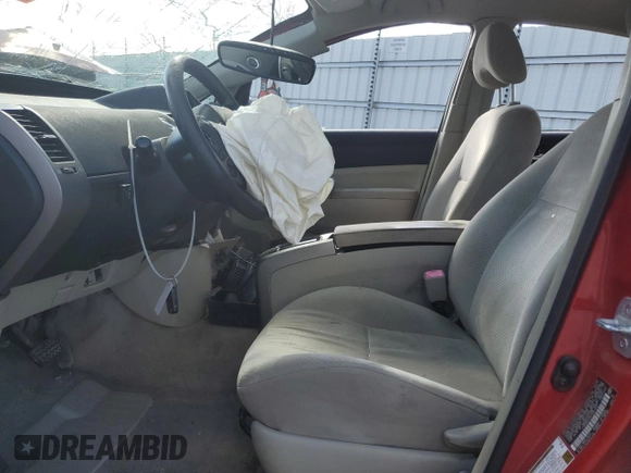 2006 Toyota Prius with VIN JTDKB20U367081433, listed as a Copart auction lot 51389525 with 0 mi miles and Salvage Title. Bid and sale history available at carsss.com. Image 7.