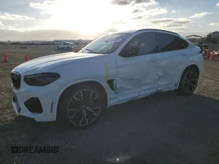 2020 BMW X4 M Competition z VIN 5YMUJ0C0XL9B90488, wystawiony jako Copart lot #45010635 z przebiegiem 44 713 mil mil oraz Szkody całkowita. Historia ofert i sprzedaży dostępna na DreamBid. Obrazek 1.