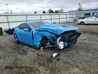 2024 Ford Mustang GT with VIN 1FA6P8CF7R5435012, listed as a Copart auction lot 49123195 with 3,207 mi miles and Salvage title. Bid and sale history available at DreamBid. Image 11.