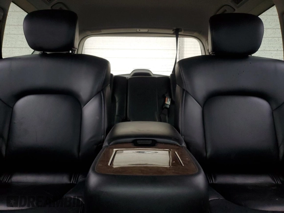 2017 Infiniti QX80 with VIN JN8AZ2NF7H9642908, listed as a Copart auction lot 60019395 with 154,923 mi miles and Salvage title. Bid and sale history available at DreamBid. Image 10.
