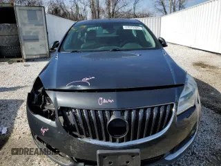 2014 Buick Regal with VIN 2G4GK5EX8E9258920, listed as a Copart auction lot 47075305 with 135,547 mi miles and Salvage Title. Bid and sale history available at carsss.com. Image 5.