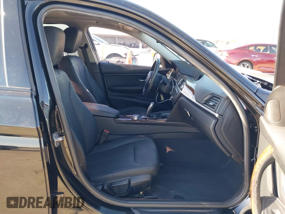 2015 BMW 3 Series 320i with VIN WBA3B1G52FNT63889, listed as a IAAI auction lot 41717925 with 73,736 mi miles. Bid and sale history available at carsss.com. Image 5.