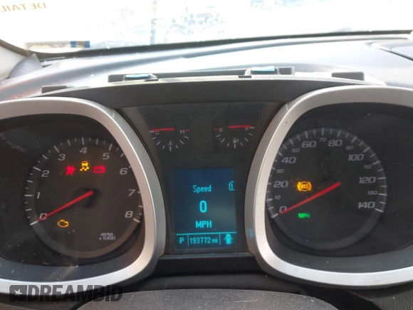 2012 Chevrolet Equinox LTZ with VIN 2GNFLGEK4C6255600, listed as a IAAI auction lot 41364444 with 193,772 mi miles. Bid and sale history available at carsss.com. Image 7.