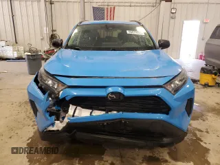 2019 Toyota RAV4 LE with VIN JTMF1RFV7KJ010844, listed as a Copart auction lot 60878805 with 75,904 mi miles and Salvage title. Bid and sale history available at DreamBid. Image 5.