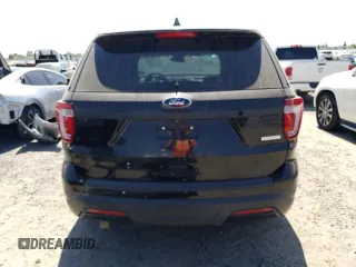 2018 Ford Police Interceptor Utility z VIN 1FM5K8AT7JGA44217, wystawiony jako Copart lot #53910515 z przebiegiem 49 310 mil mil oraz Tytuł czysty. Historia ofert i sprzedaży dostępna na DreamBid. Obrazek 6.