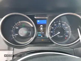 2012 Hyundai Sonata Hybrid with VIN KMHEC4A4XCA040859, listed as a Copart auction lot 63808295 with 110,339 mi miles and Salvage title. Bid and sale history available at DreamBid. Image 9.