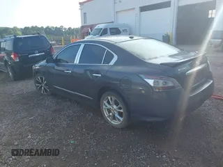 2012 Nissan Maxima SV with VIN 1N4AA5AP4CC853830, listed as a IAAI auction lot 42602846 with 177,558 mi miles and . Bid and sale history available at DreamBid. Image 3.