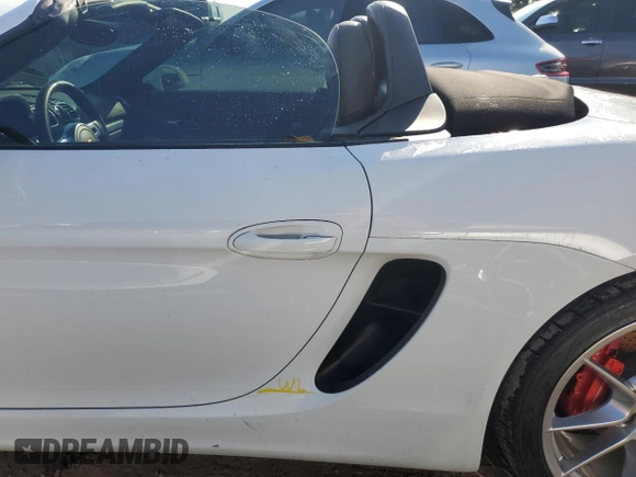 2013 Porsche Boxster S with VIN WP0CB2A89DS133597, listed as a Copart auction lot 73774084 with 36,506 mi miles and Salvage Title. Bid and sale history available at carsss.com. Image 12.