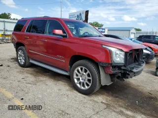 2015 GMC Yukon Denali with VIN 1GKS2CKJ3FR167794, listed as a Copart auction lot 60664073 with 109,567 mi miles. Bid and sale history available at carsss.com. Image 4.