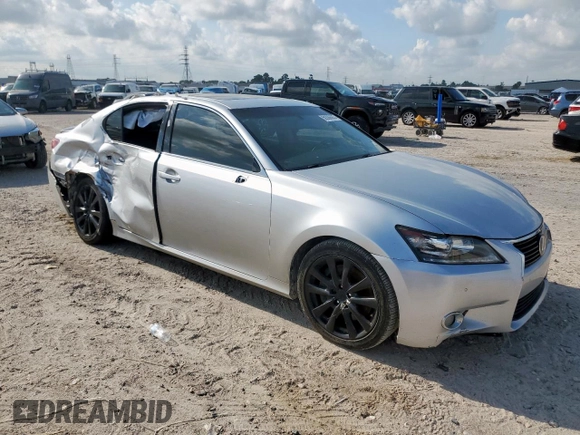 2014 Lexus GS 350 with VIN JTHBE1BL8E5043338, listed as a Copart auction lot 59386685 with 176,280 mi miles and Clean title. Bid and sale history available at DreamBid. Image 4.