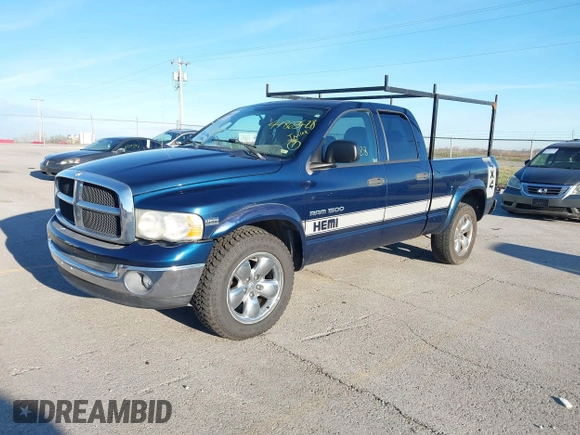 2004 Dodge 1500 SLT with VIN 1D7HU18DX4J159991, listed as a IAAI auction lot 41865428 with 178,090 mi miles. Bid and sale history available at carsss.com. Image 2.
