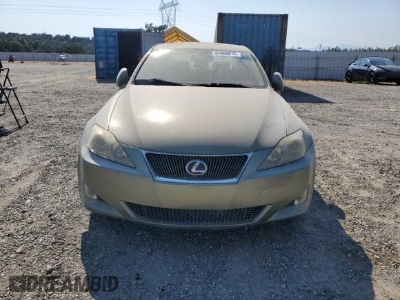 2006 Lexus IS 250 with VIN JTHBK262865012673, listed as a Copart auction lot 64866815 with 169,413 mi miles and Clean title. Bid and sale history available at DreamBid. Image 5.