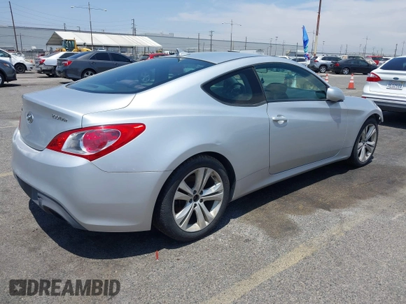 2012 Hyundai Genesis Coupe 2.0T with VIN KMHHT6KD0CU070569, listed as a IAAI auction lot 42588532 with 198,200 mi miles and . Bid and sale history available at DreamBid. Image 4.