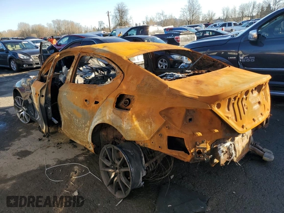 2023 Genesis G70 2.0T with VIN KMTG34TA1PU122548, listed as a Copart auction lot 81605733 with Not Provided miles and Non Repairable. Bid and sale history available at DreamBid. Image 2.