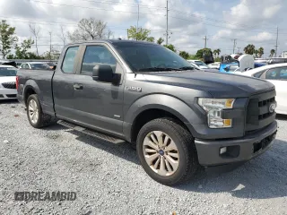 2016 Ford F-150 XL with VIN 1FTEX1CP1GFD12884, listed as a Copart auction lot 50345345 with 194,286 mi miles and Clean Title. Bid and sale history available at carsss.com. Image 4.