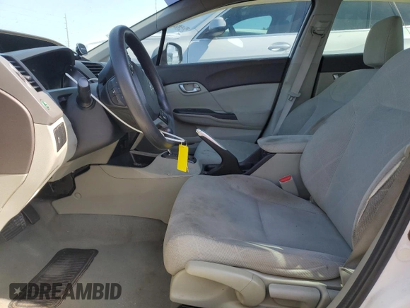 2012 Honda Civic EX with VIN 19XFB2F8XCE102026, listed as a Copart auction lot 52682475 with 140,165 mi miles and Clean Title. Bid and sale history available at DreamBid. Image 7.