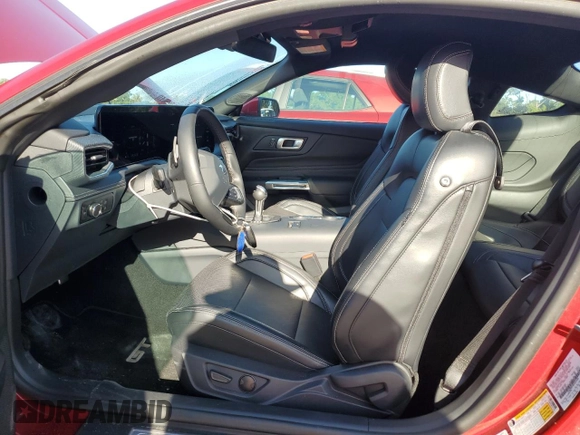 2024 Ford Mustang GT с VIN 1FA6P8CF0R5421646, выставлен на аукционе Copart как лот 61478275 с пробегом 2 331 миль миль и Списание • Salvage title. История ставок и продаж доступна на DreamBid. Изображение 7.