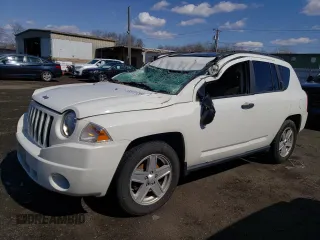 2007 Jeep Compass Sport with VIN 1J8FF47W67D356071, listed as a Copart auction lot 50372755 with 127,033 mi miles and Salvage Title. Bid and sale history available at carsss.com. Image 1.