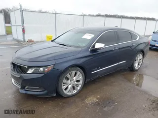 2015 Chevrolet Impala LTZ with VIN 2G1165S36F9245514, listed as a IAAI auction lot 41228581 with 139,691 mi miles. Bid and sale history available at carsss.com. Image 2.