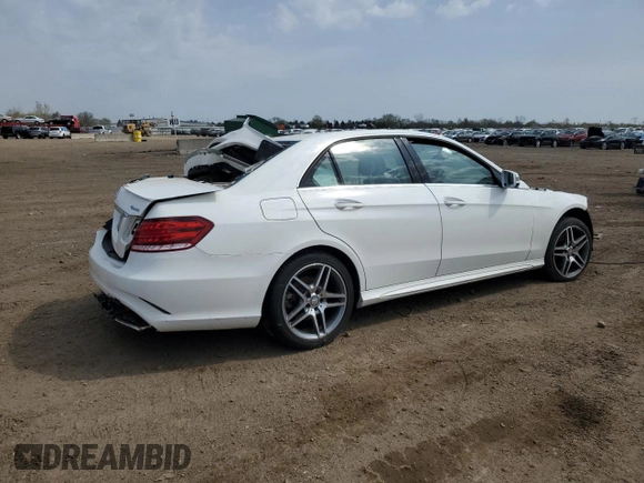 2015 Mercedes-Benz E 350 Luxury with VIN WDDHF8JB7FB121496, listed as a Copart auction lot 54693015 with 160,835 mi miles and Salvage title. Bid and sale history available at DreamBid. Image 3.