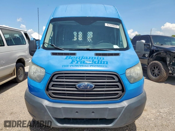 2015 Ford Transit with VIN 1FTYR2XM4FKA62205, listed as a Copart auction lot 62559055 with 184,908 mi miles and Clean title. Bid and sale history available at DreamBid. Image 5.