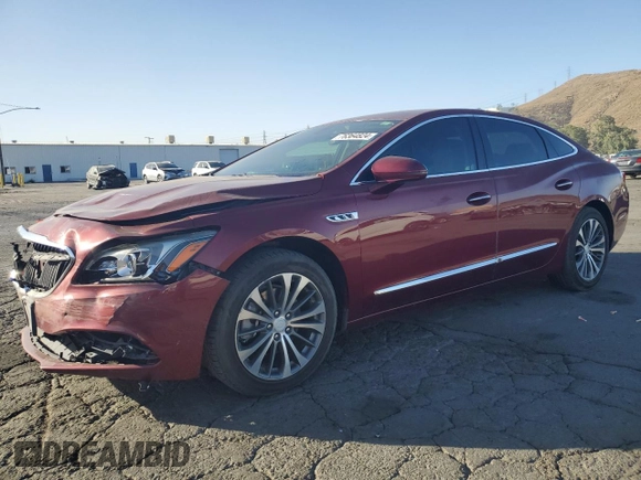 2017 Buick LaCrosse Preferred with VIN 1G4ZN5SS7HU152863, listed as a Copart auction lot 76364824 with 46,728 mi miles and Salvage Title. Bid and sale history available at carsss.com. Image 1.