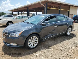2015 Buick LaCrosse Leather with VIN 1G4GB5G30FF250362, listed as a Copart auction lot 62483755 with 140,593 mi miles and Salvage title. Bid and sale history available at DreamBid. Image 1.
