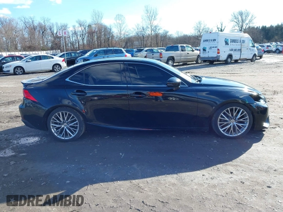 2015 Lexus IS 250 with VIN JTHCF1D22F5019222, listed as a IAAI auction lot 41205079 with 91,250 mi miles and . Bid and sale history available at DreamBid. Image 13.