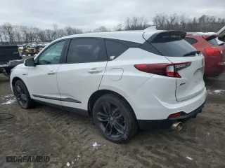 2020 Acura RDX w/A-Spec Pkg with VIN 5J8TC2H6XLL028904, listed as a Copart auction lot 44723385 with 0 mi miles and Salvage Title. Bid and sale history available at carsss.com. Image 2.