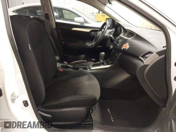 2017 Nissan Sentra SV with VIN 3N1AB7APXHY372520, listed as a IAAI auction lot 42051927 with 95,690 mi miles. Bid and sale history available at carsss.com. Image 5.