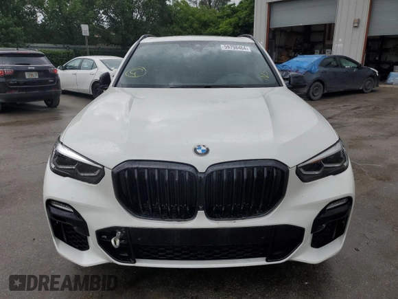 2021 BMW X5 sDrive40i with VIN 5UXCR4C01M9H47230, listed as a Copart auction lot 59798464 with 36,975 mi miles and Salvage title. Bid and sale history available at DreamBid. Image 5.