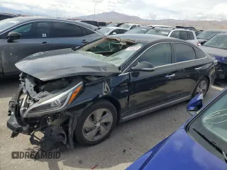 2017 Hyundai Sonata Hybrid Limited with VIN KMHE34L31HA067573, listed as a Copart auction lot 51609295 with 0 mi miles and Salvage Title. Bid and sale history available at carsss.com. Image 1.